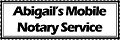 Abigails Mobile Notary Service